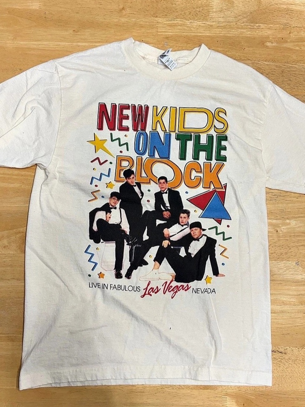 American Apparel New Kids on the Block On the Block 2017 Tour Tee Graphic Tour